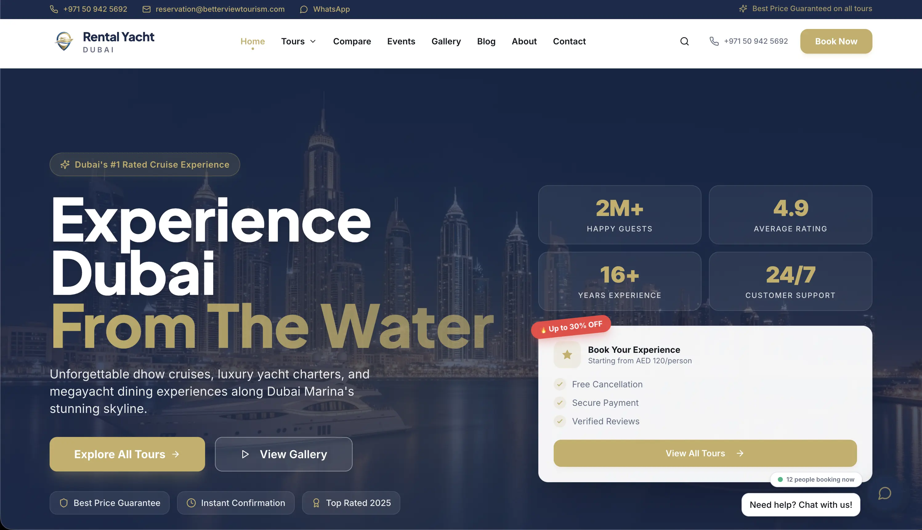 Rental Yacht in Dubai preview